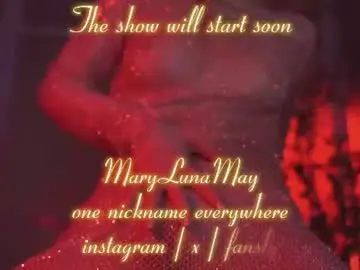 Chaturbate Private Sex Chat of marylunamay