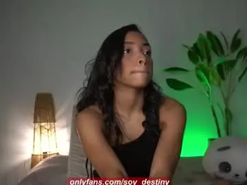 Chaturbate Live Porn of soy_destiny1