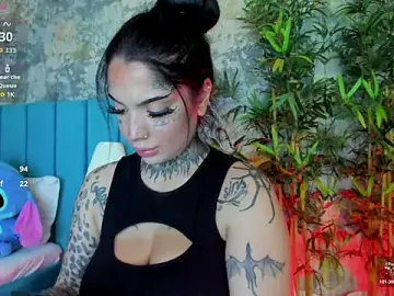 Stripchat Free Live Porn of CreamyInkky_
